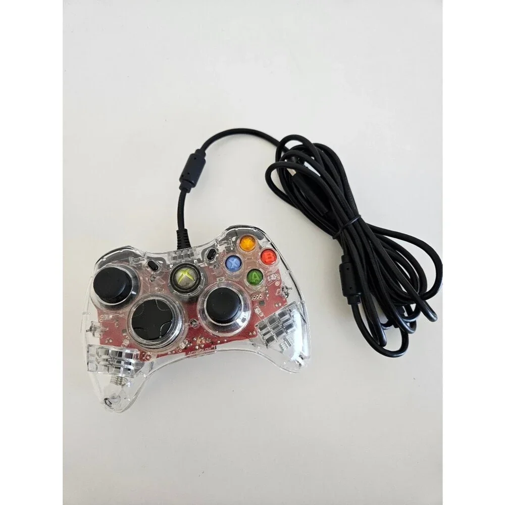 Afterglow Xbox Microsoft PL-3602 Red Wired Video Game Controller Remote Control